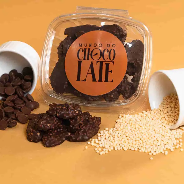 Chocolate 70% cacau Crocante