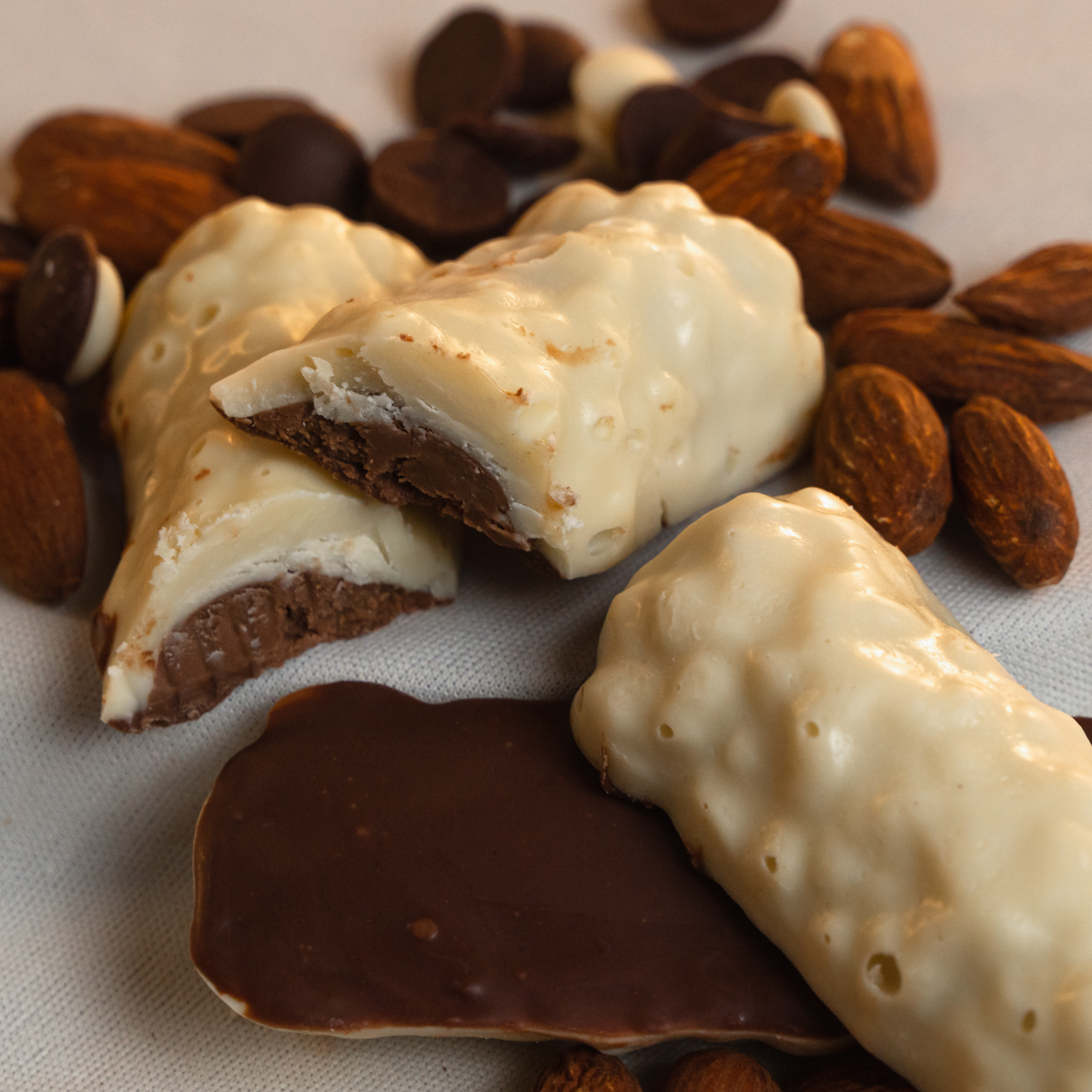 Barrinha de Chocolate Misto com Creme de Avela