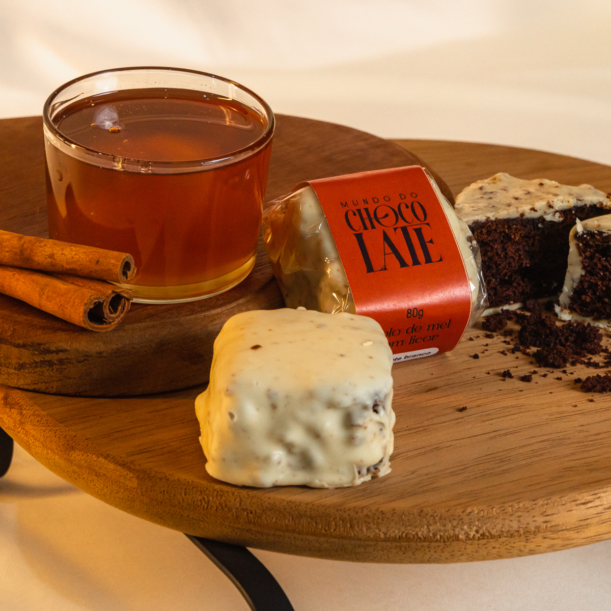 Bolo de Mel ao Licor
