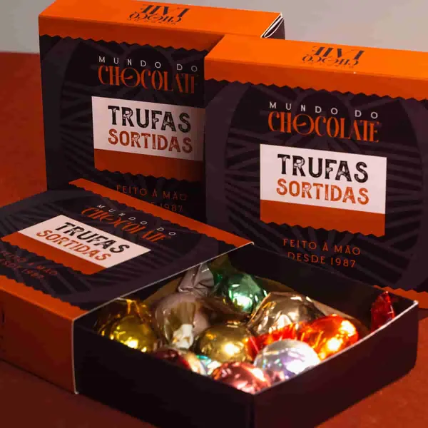 Caixa com trufas