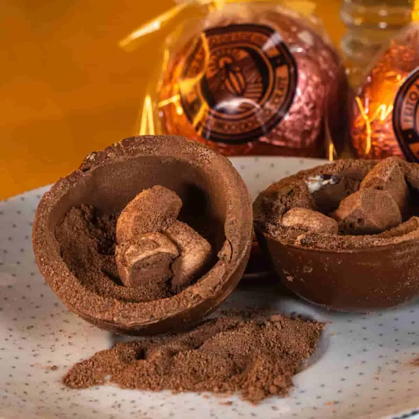 Esfera de Chocolate para Cappuccino