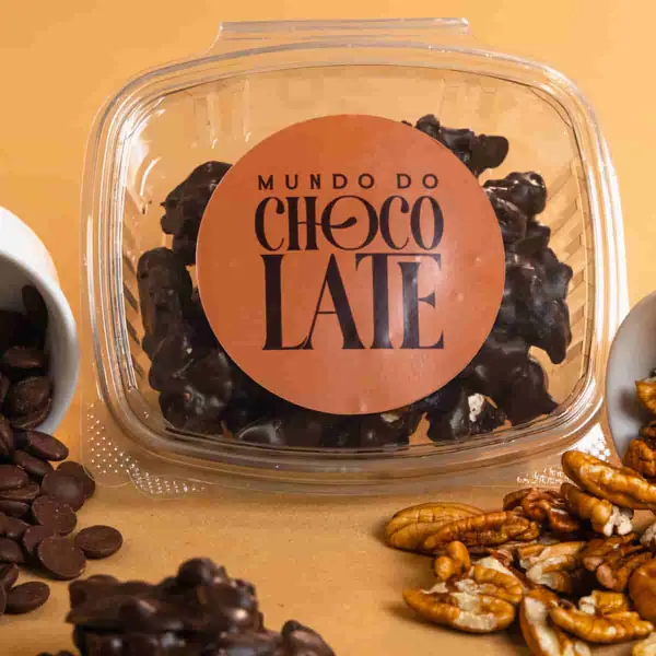 Chocolate VEGANO Crocante com Nozes